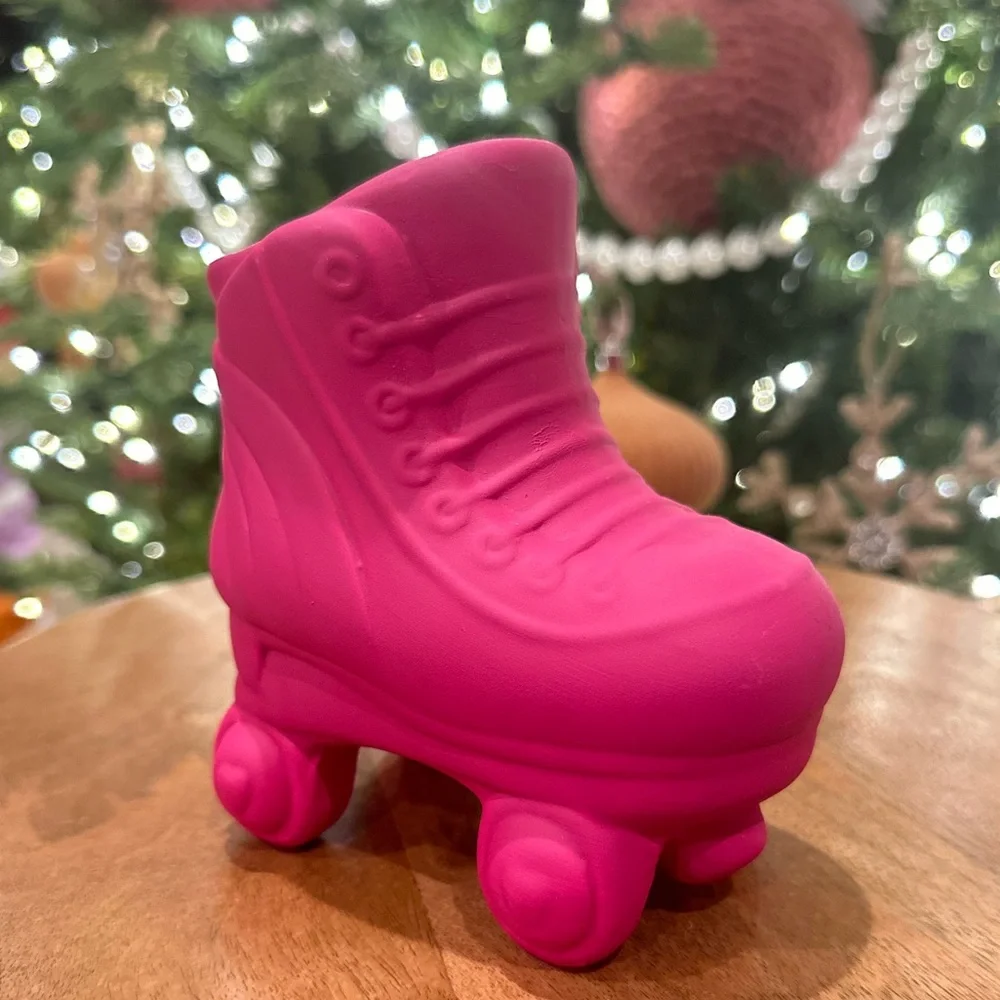 Target playground dollar spot hot pink skate pencil holder planter pot ceramic - Picture 5 of 8